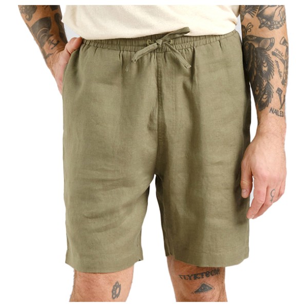 DEDICATED - Shorts Vejle Linen - Shorts Gr M oliv von DEDICATED