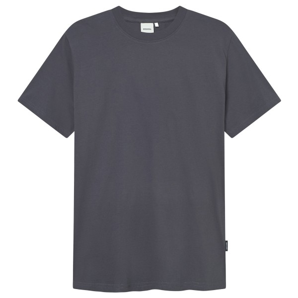 DEDICATED - T-Shirt Stockholm Base - T-Shirt Gr XXL blau von DEDICATED