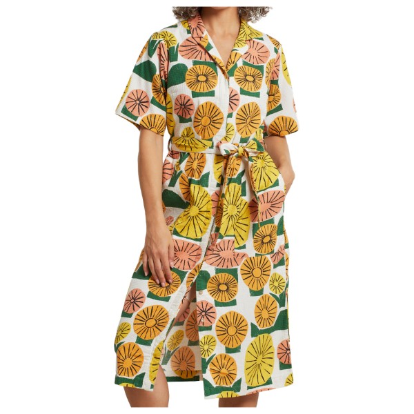 DEDICATED - Women's Shirt Dress Orrefors Dandelions - Kleid Gr L;M;S beige von DEDICATED