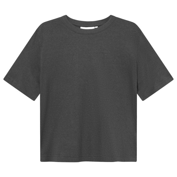 DEDICATED - Women's T-Shirt Vadstena Hemp - T-Shirt Gr XS grau von DEDICATED