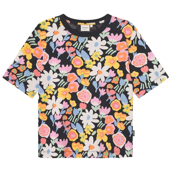 DEDICATED - Women's T-Shirt Vadstena Meadow Flowers Big - T-Shirt Gr XL grau von DEDICATED