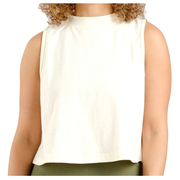 DEDICATED - Women's Top Namsos Hemp - Top Gr S weiß von DEDICATED