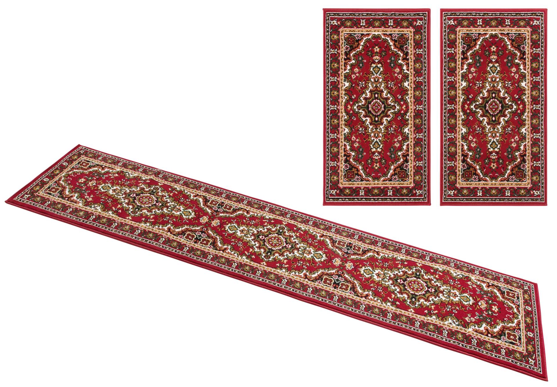 my home Bettumrandung »Oriental, Made in Belgium«, (3 tlg.), Läufer-Set, Kurzflor, Orient-Optik, mit Bordüre, pflegeleicht, elegant my home Bettumrandung »Oriental, Made in Belgium«, (3 tlg.), Läufer-Set, Kurzflor, Orient-Optik, mit Bordüre, pflegeleicht, elegant von My Home