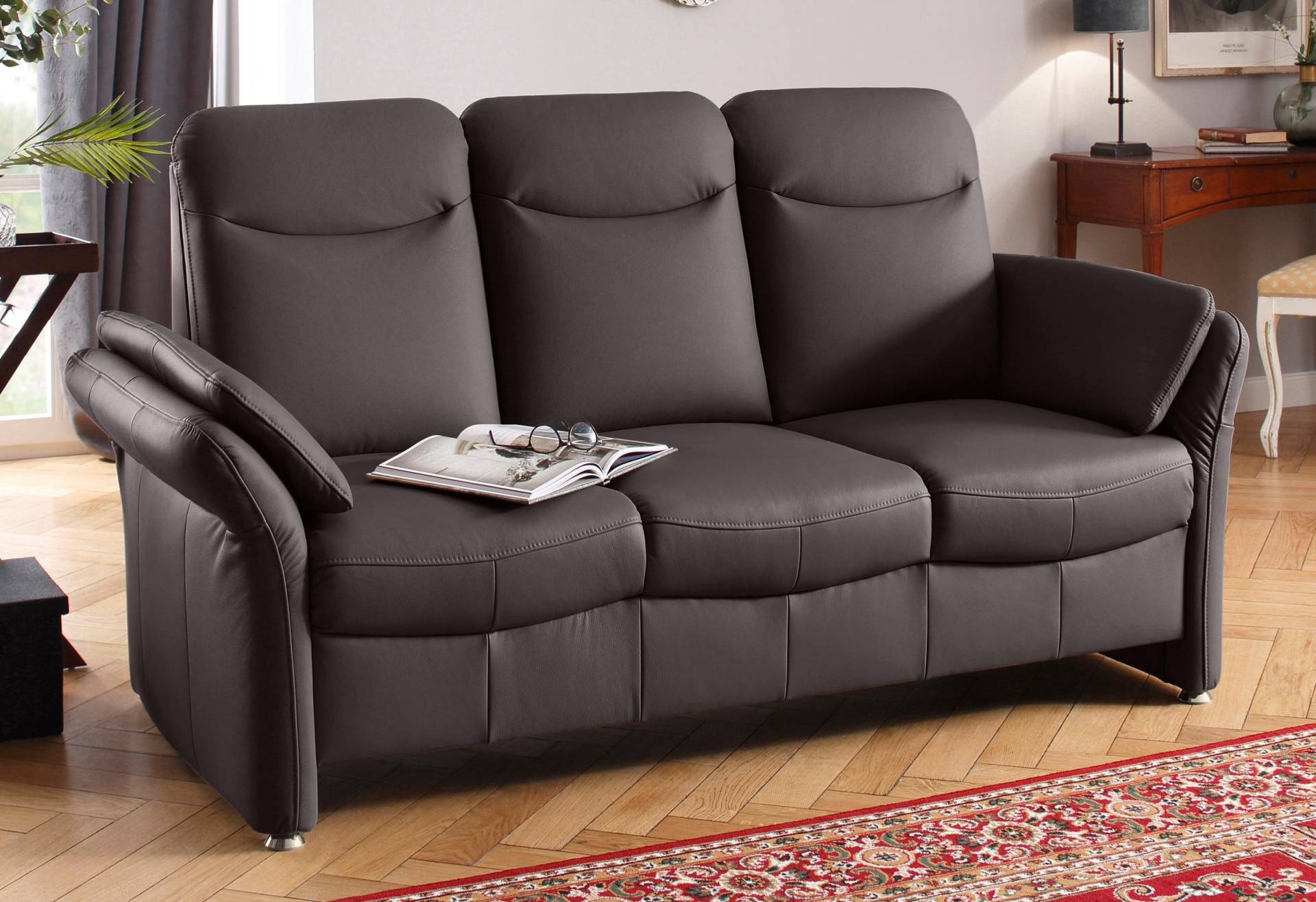 Home affaire 3-Sitzer »Tahoma«, mit Armteilverstellung, Federkern von home affaire