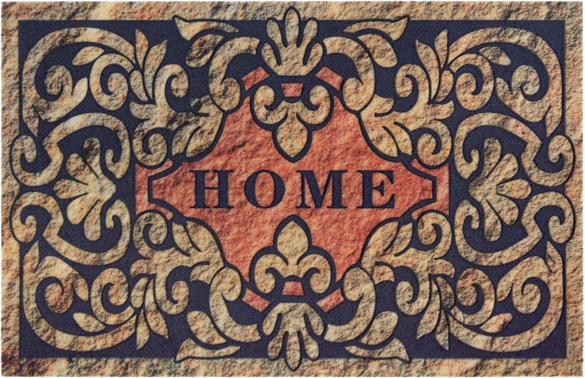 Home affaire Fussmatte »Home ornament«, rechteckig von home affaire