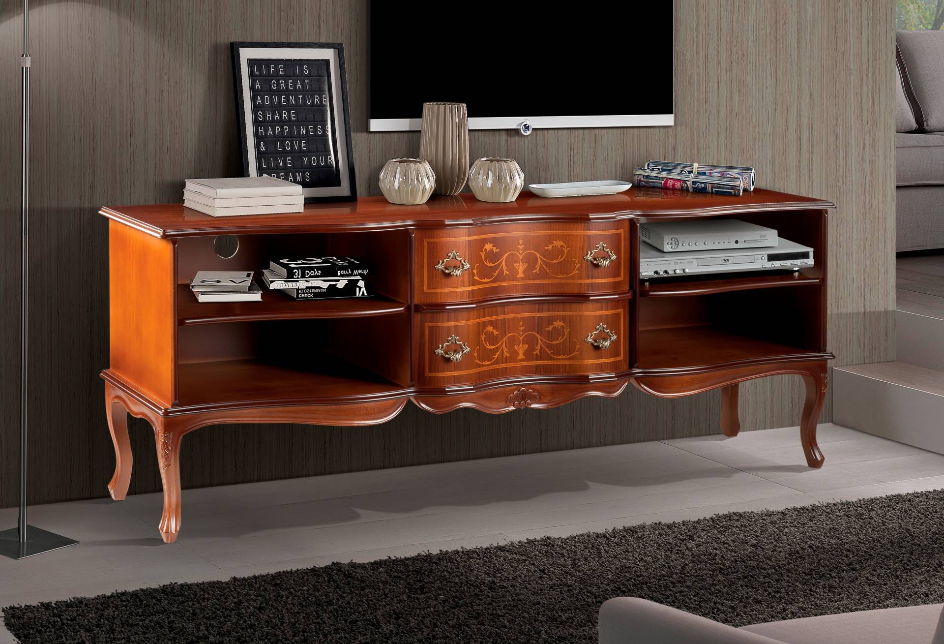Home affaire TV-Board »Peschiera«, Breite 158 cm von home affaire