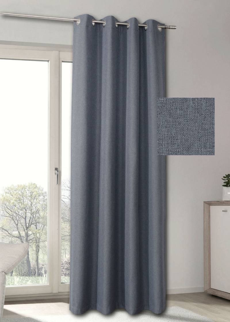 my home Vorhang »MAILAND«, (1 St.), blickdicht, verschiedene Farben, 140 x 235, Sicht- und Lichtschutz von My Home