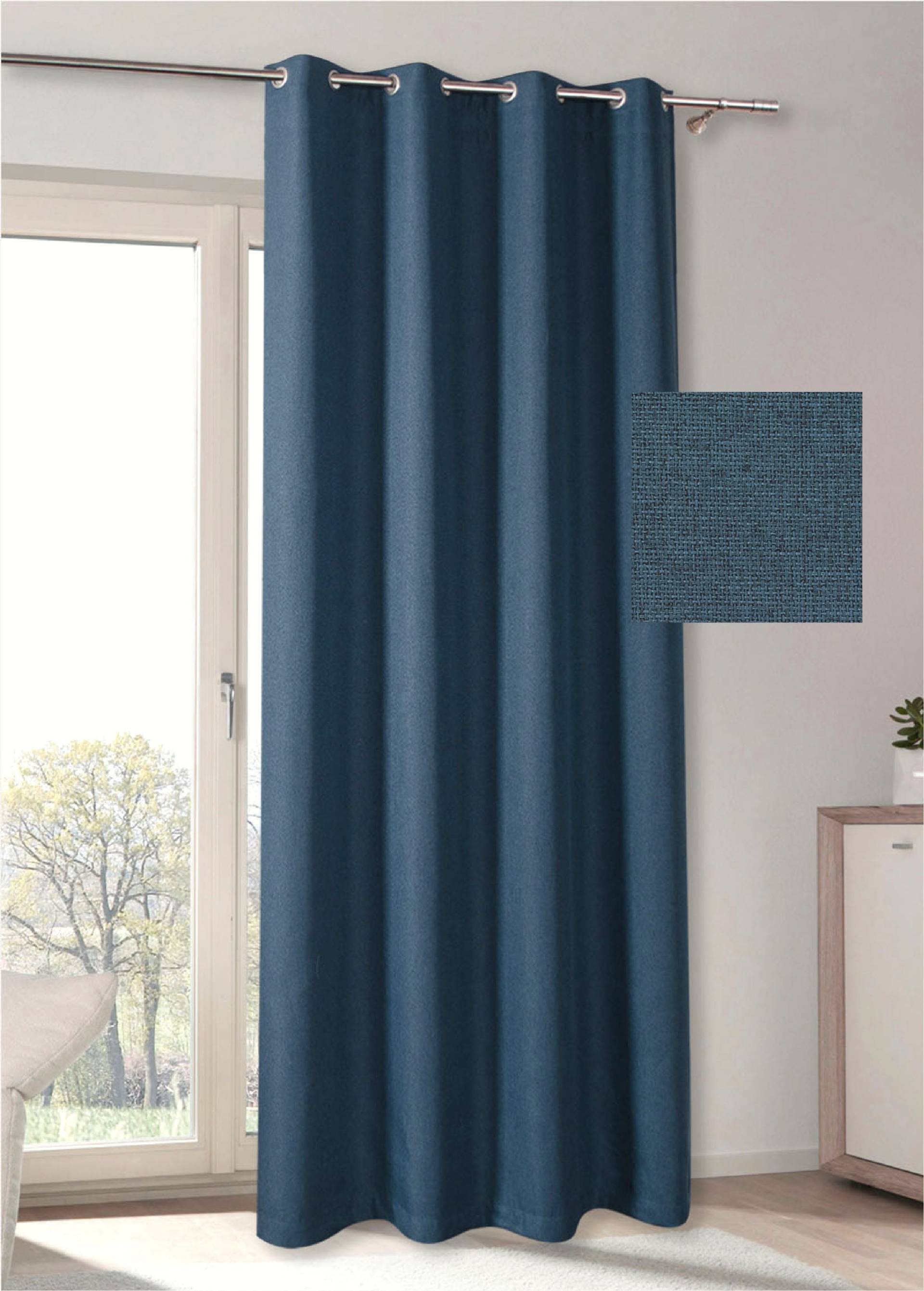 my home Vorhang »MAILAND«, (1 St.), blickdicht, verschiedene Farben, 140 x 235, Sicht- und Lichtschutz von My Home