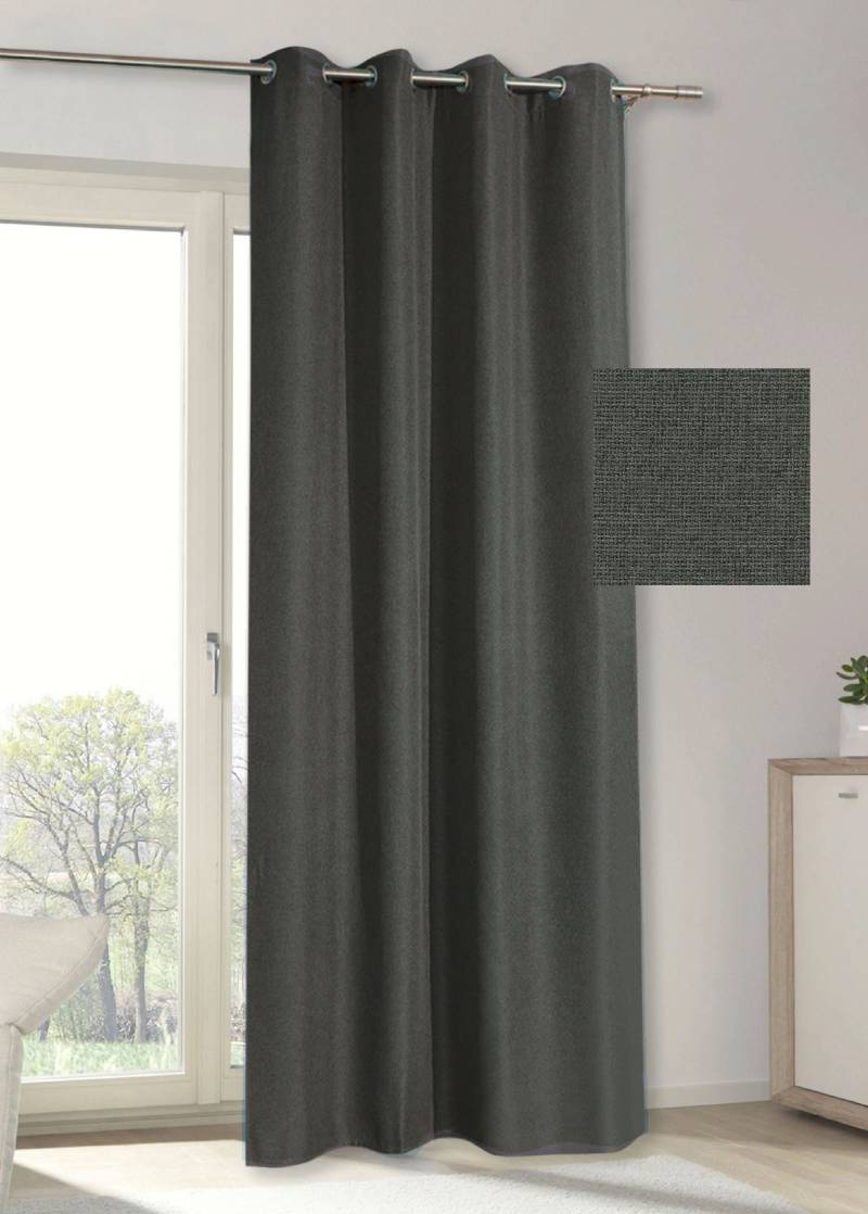 my home Vorhang »MAILAND«, (1 St.), blickdicht, verschiedene Farben, 140 x 235, Sicht- und Lichtschutz von My Home