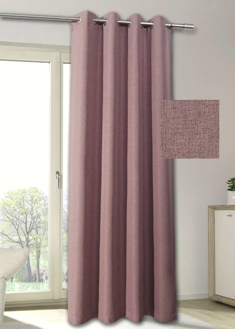 my home Vorhang »MAILAND«, (1 St.), blickdicht, verschiedene Farben, 140 x 235, Sicht- und Lichtschutz von My Home
