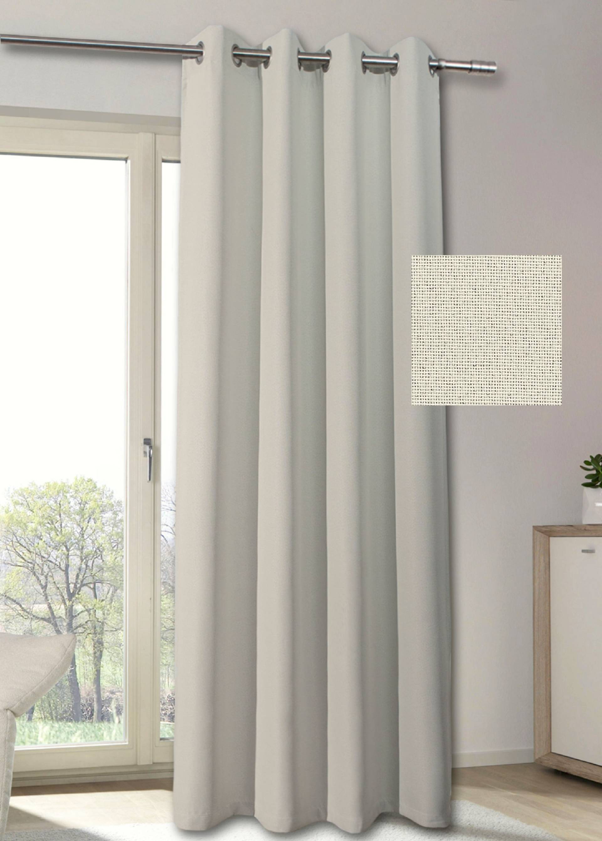 my home Vorhang »MAILAND«, (1 St.), blickdicht, verschiedene Farben, 140 x 235, Sicht- und Lichtschutz von My Home