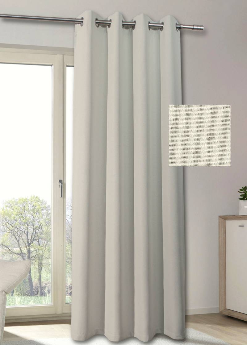 my home Vorhang »MAILAND«, (1 St.), blickdicht, verschiedene Farben, 140 x 235, Sicht- und Lichtschutz von My Home