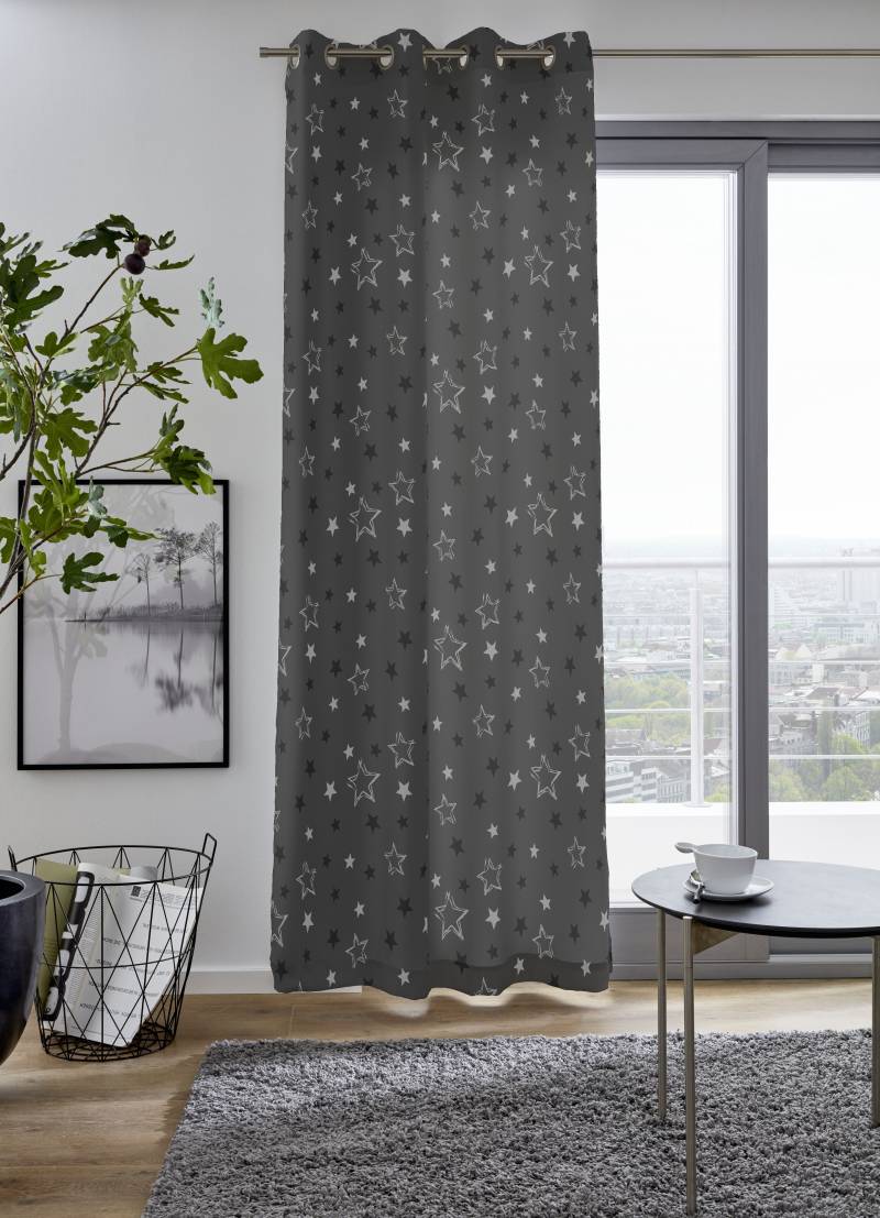 my home Vorhang »STARRY«, (1 St.), bedruckt, blickdicht, verschiedene Grössen von My Home