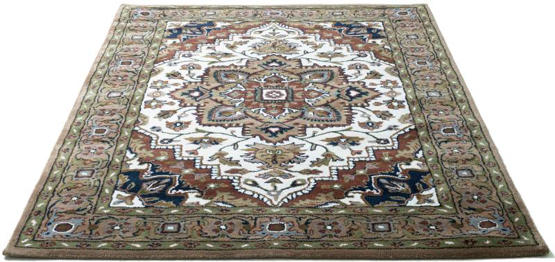 my home Wollteppich »Aman«, rechteckig, 14 mm Höhe, reine Wolle, Orient-Optik, auch als Läufer 70/270 cm erhältlich von My Home