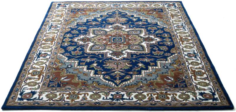 my home Wollteppich »Aman«, rechteckig, 14 mm Höhe, reine Wolle, Orient-Optik, auch als Läufer 70/270 cm erhältlich von My Home