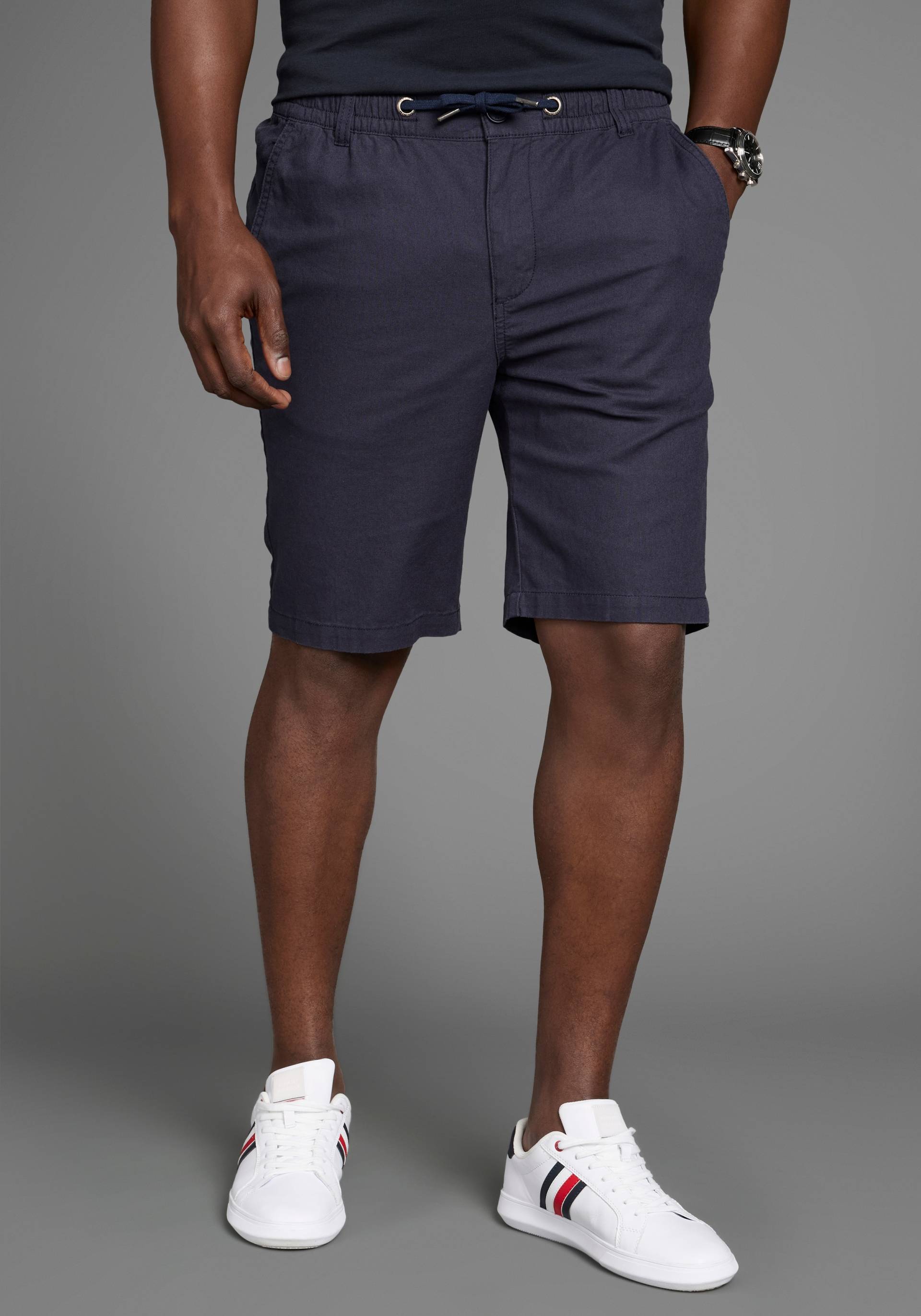 DELMAO Bermudas »aus Leinen«, Lässige Bermudas DELMAO Bermudas »aus Leinen«, Lässige Bermudas von DELMAO