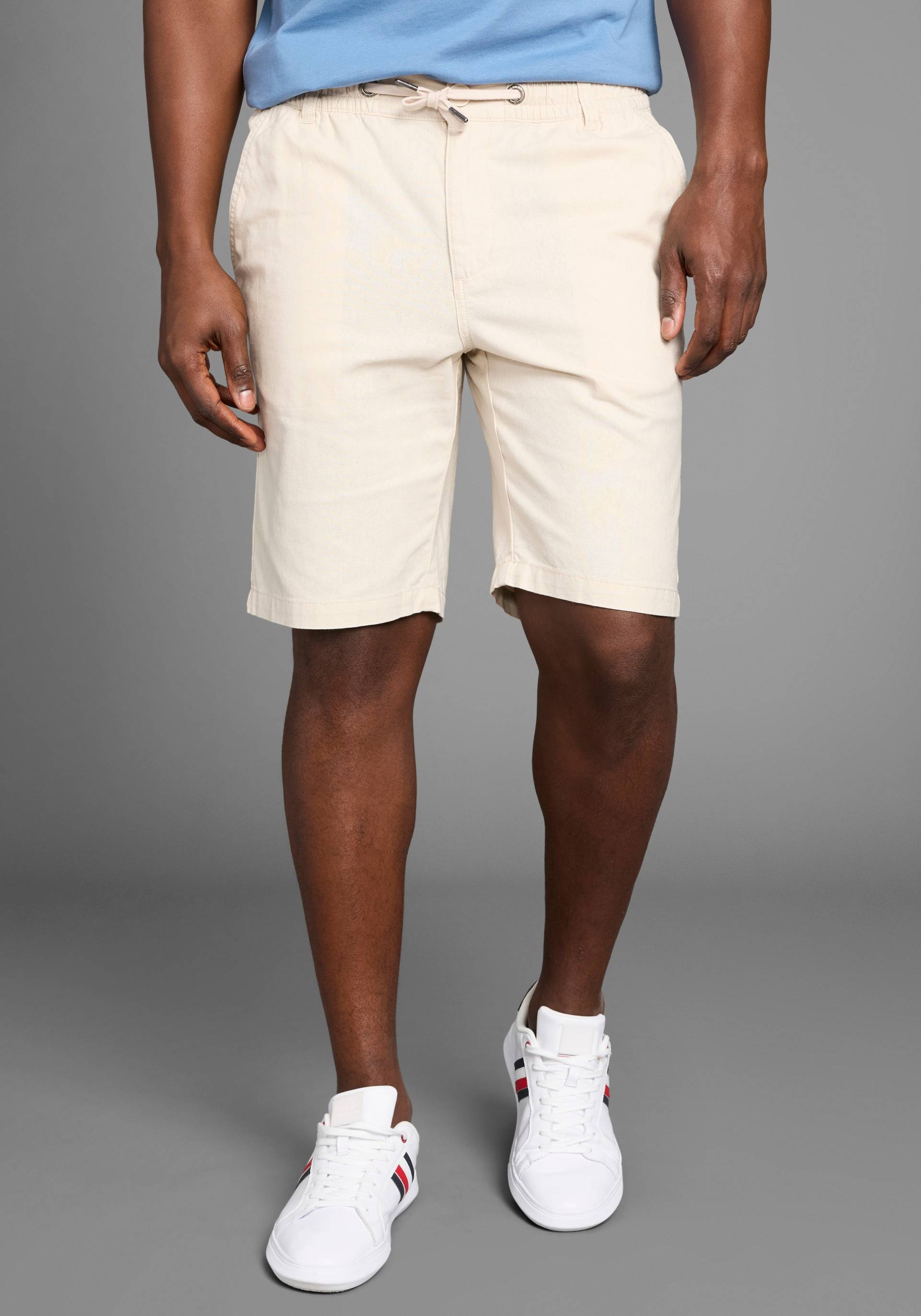 DELMAO Bermudas »aus Leinen«, Lässige Bermudas DELMAO Bermudas »aus Leinen«, Lässige Bermudas von DELMAO