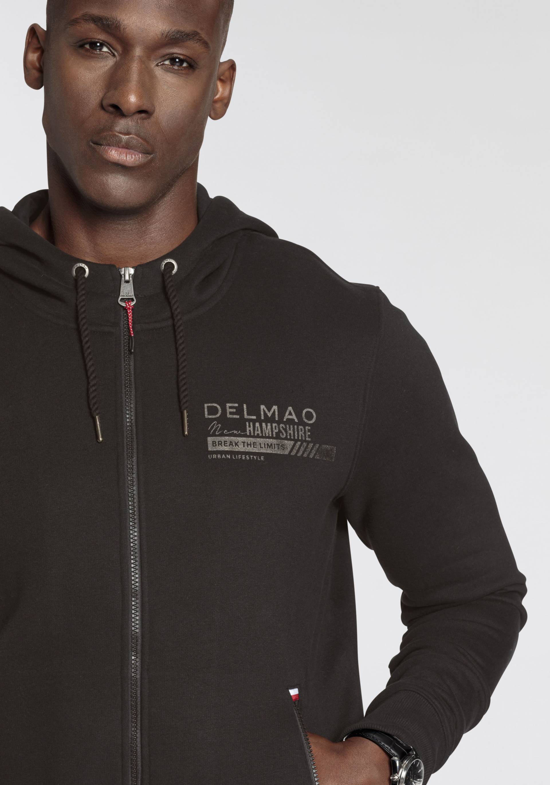 DELMAO Kapuzensweatjacke von DELMAO