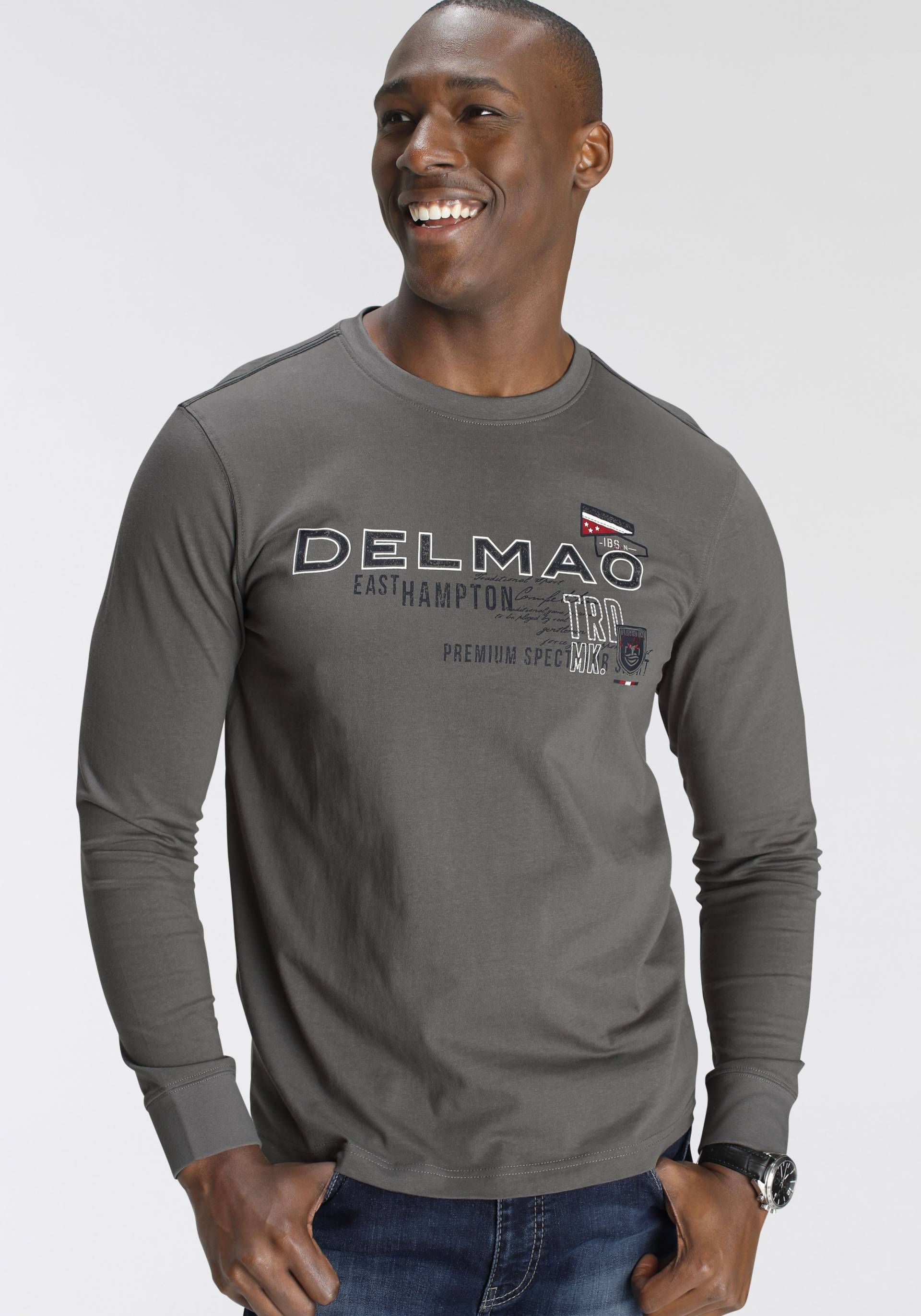 DELMAO Langarmshirt von DELMAO