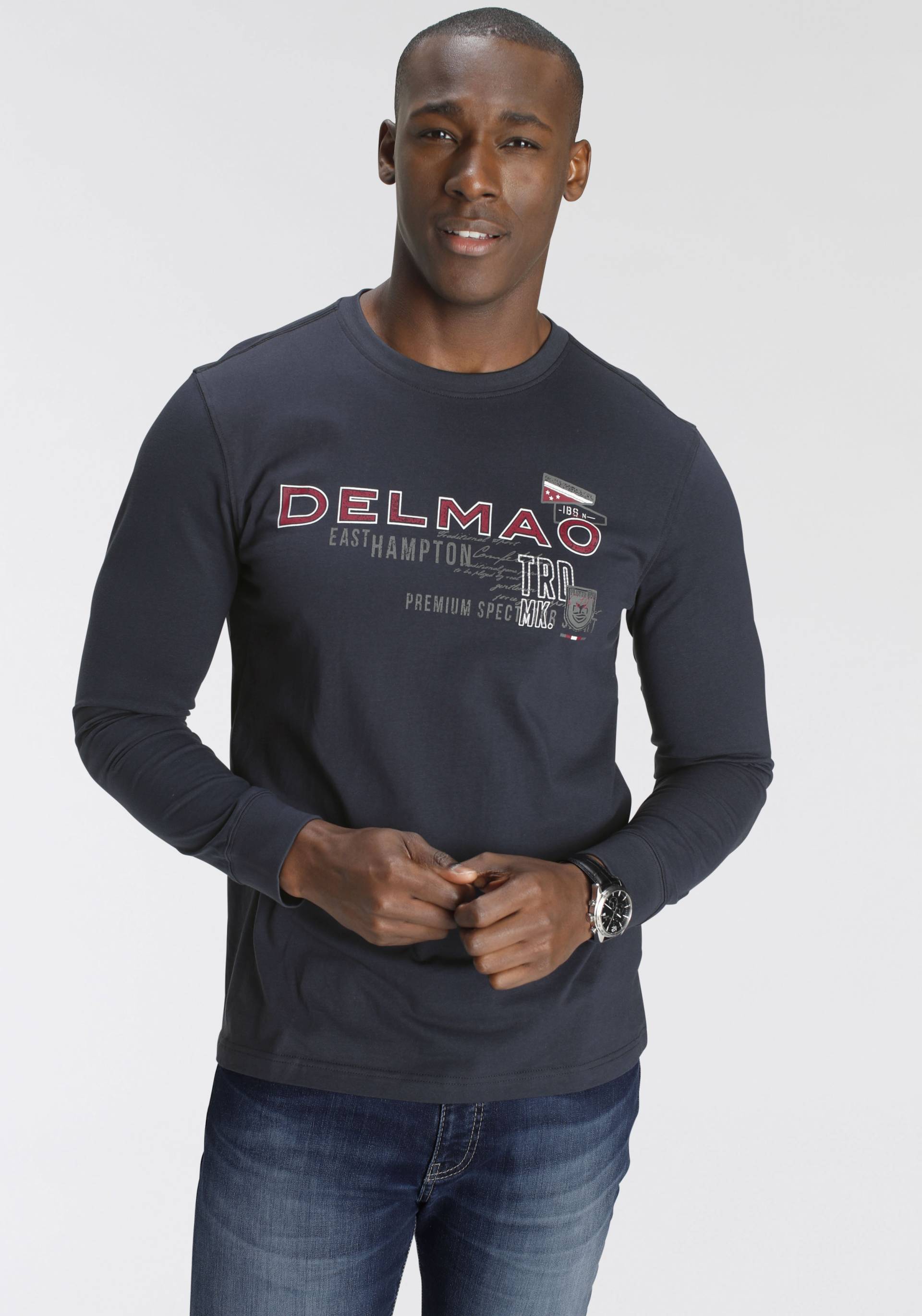 DELMAO Langarmshirt von DELMAO