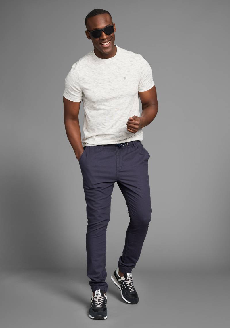 DELMAO Leinenhose, Leinenhose mit Kordelzug von DELMAO
