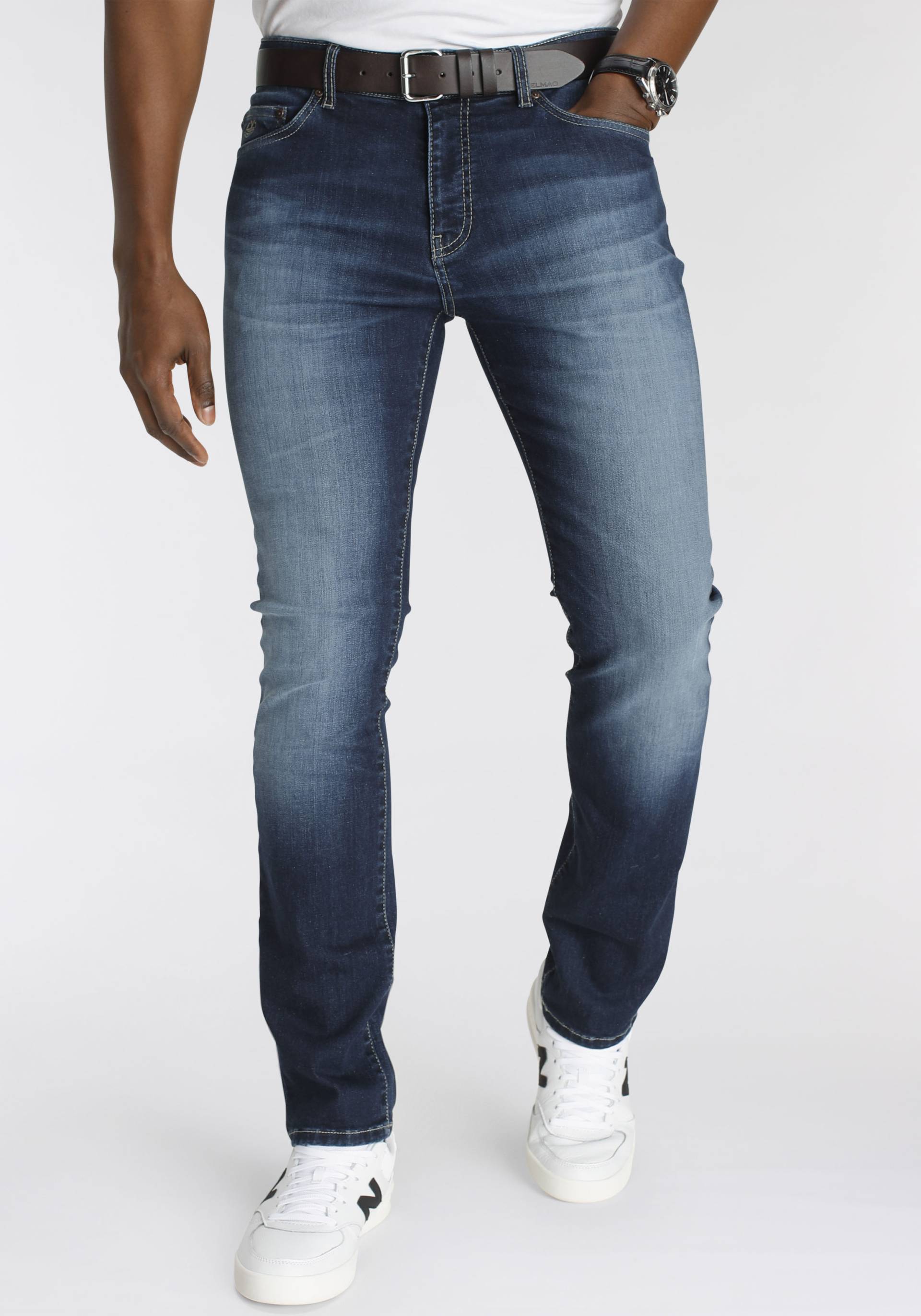 DELMAO Stretch-Jeans »"Reed"«, mit schöner Innenverarbeitung - NEUE MARKE! von DELMAO