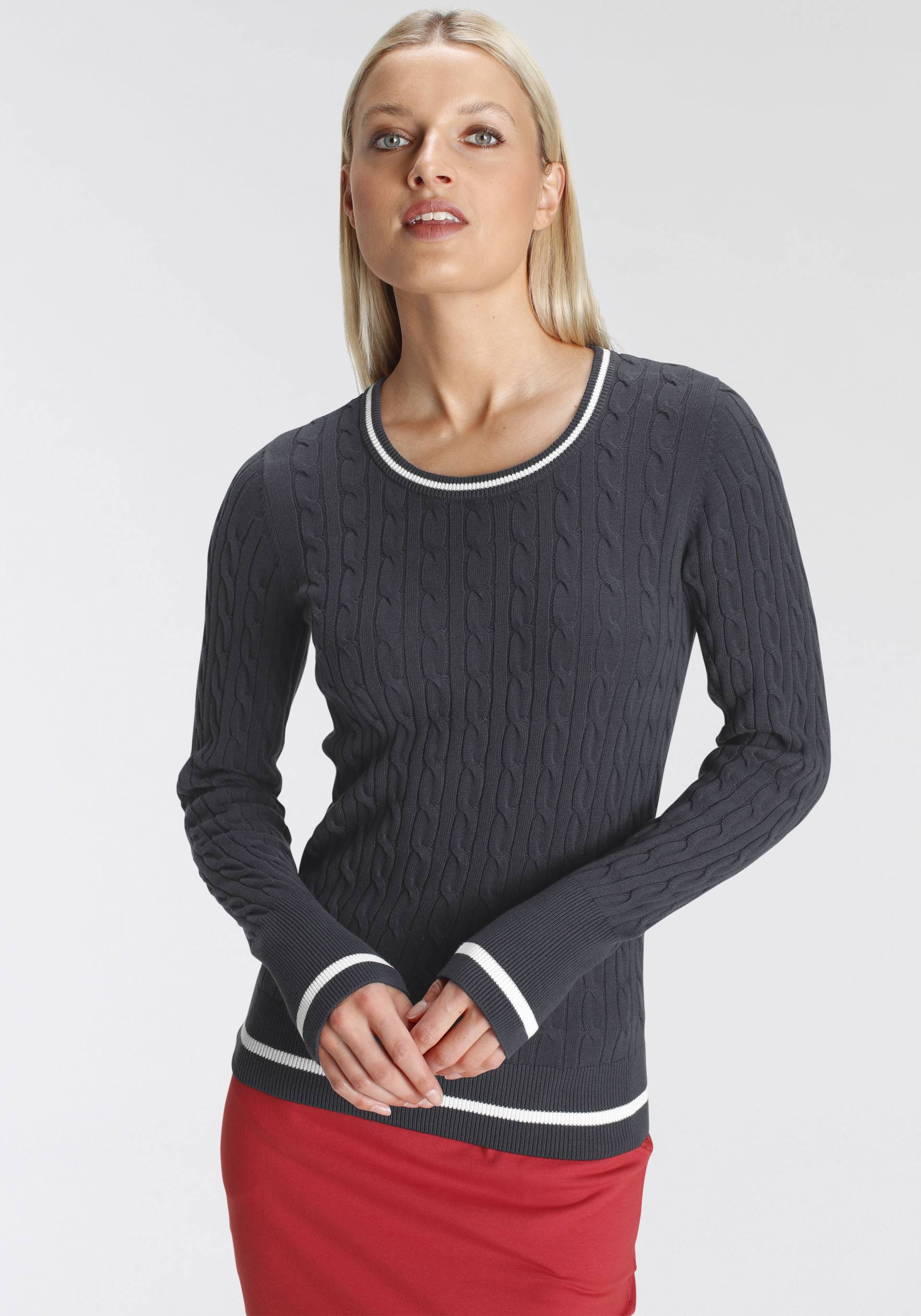 DELMAO Strickpullover von DELMAO