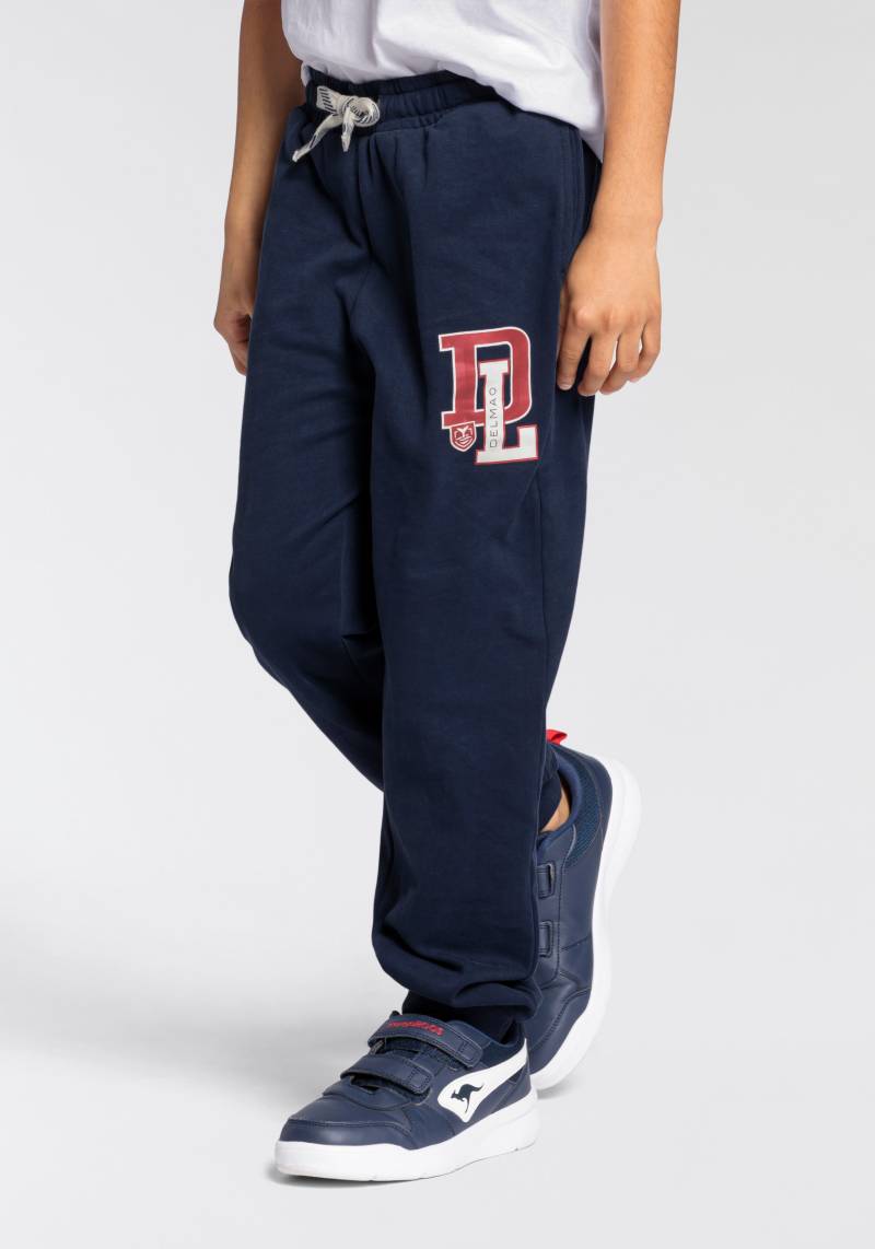 DELMAO Sweathose »Jogginghose mit Logo-Print«, mit Logo-Print von DELMAO