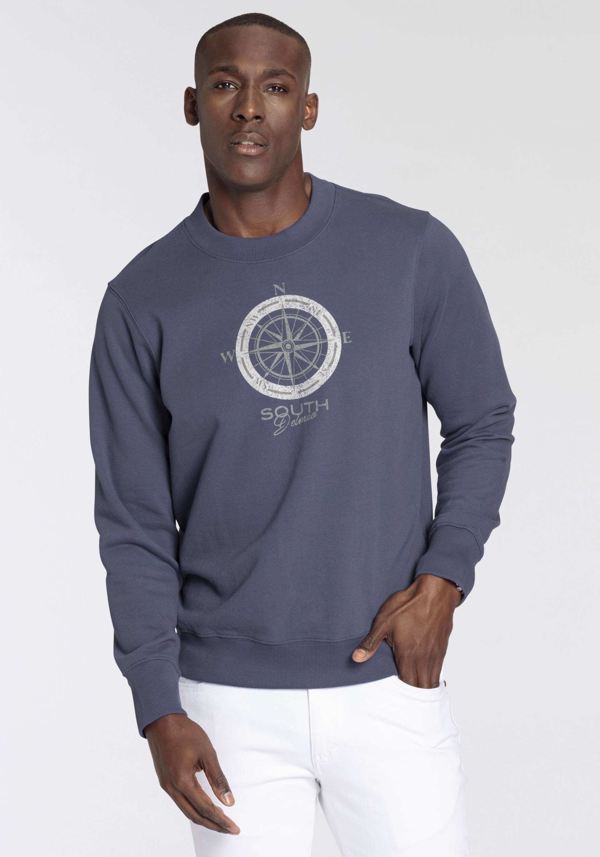 DELMAO Sweatshirt, mit Print von DELMAO