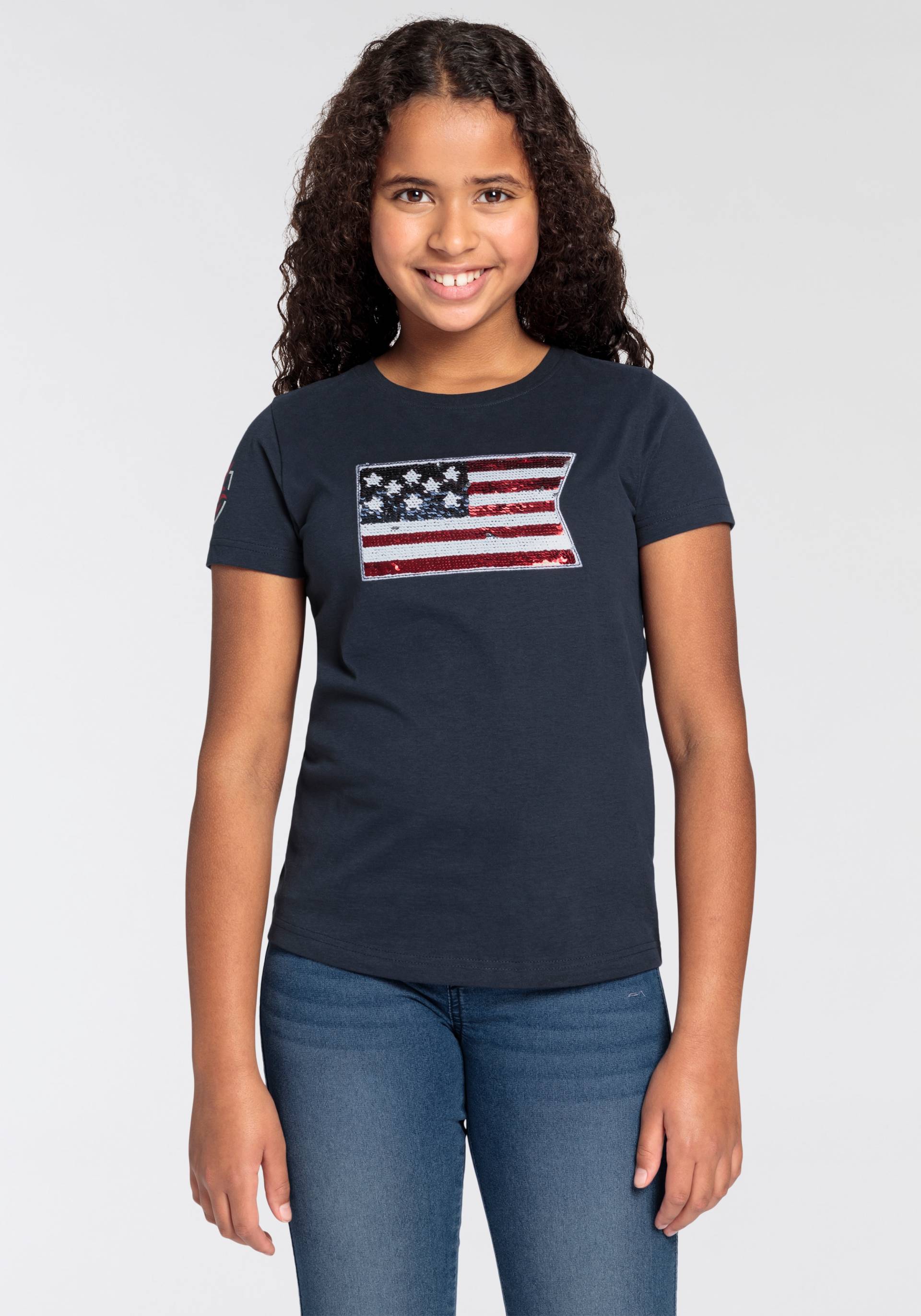 DELMAO T-Shirt »für Mädchen« von DELMAO