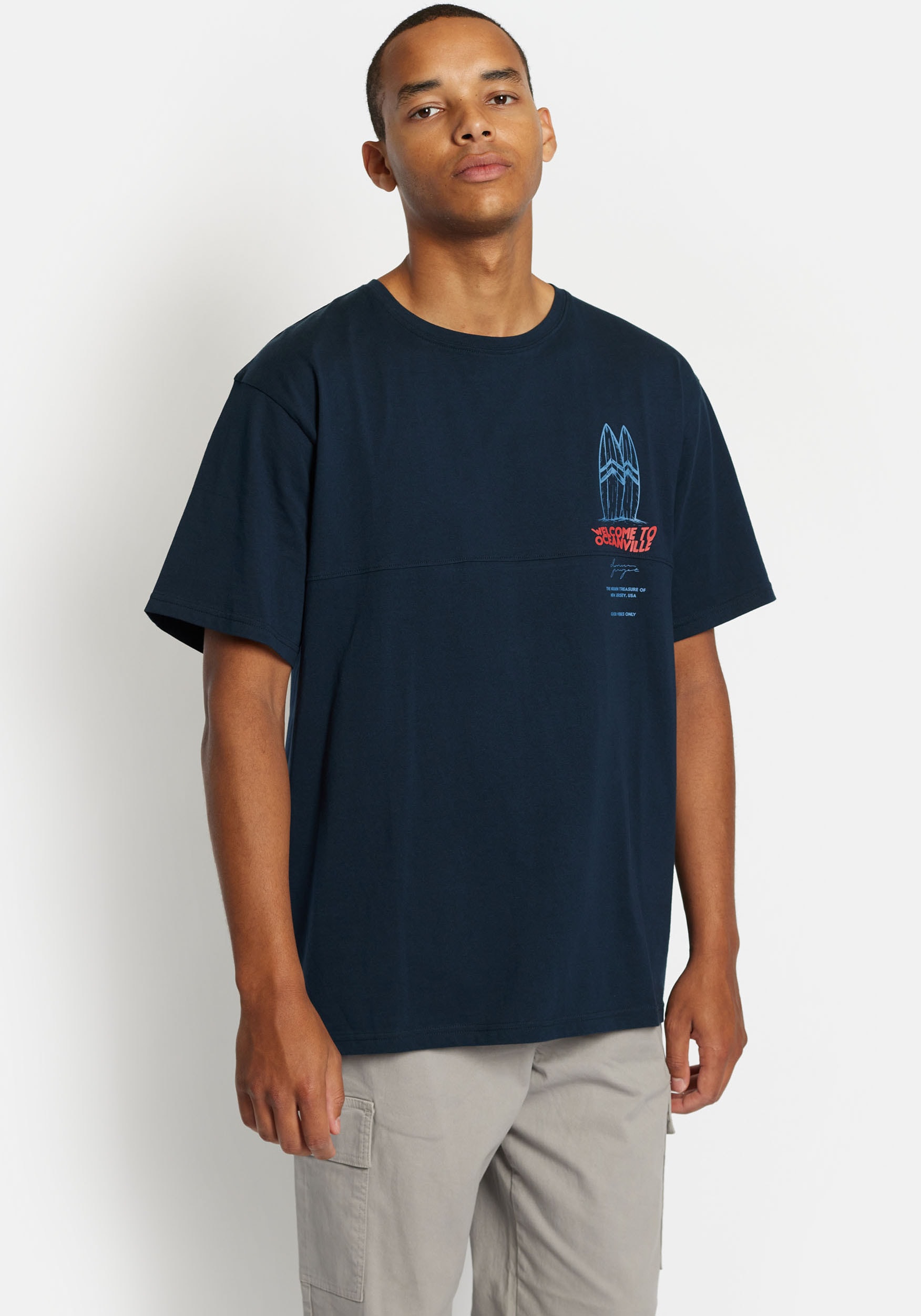 DENIM PROJECT T-Shirt, mit Print DENIM PROJECT T-Shirt, mit Print von DENIM PROJECT