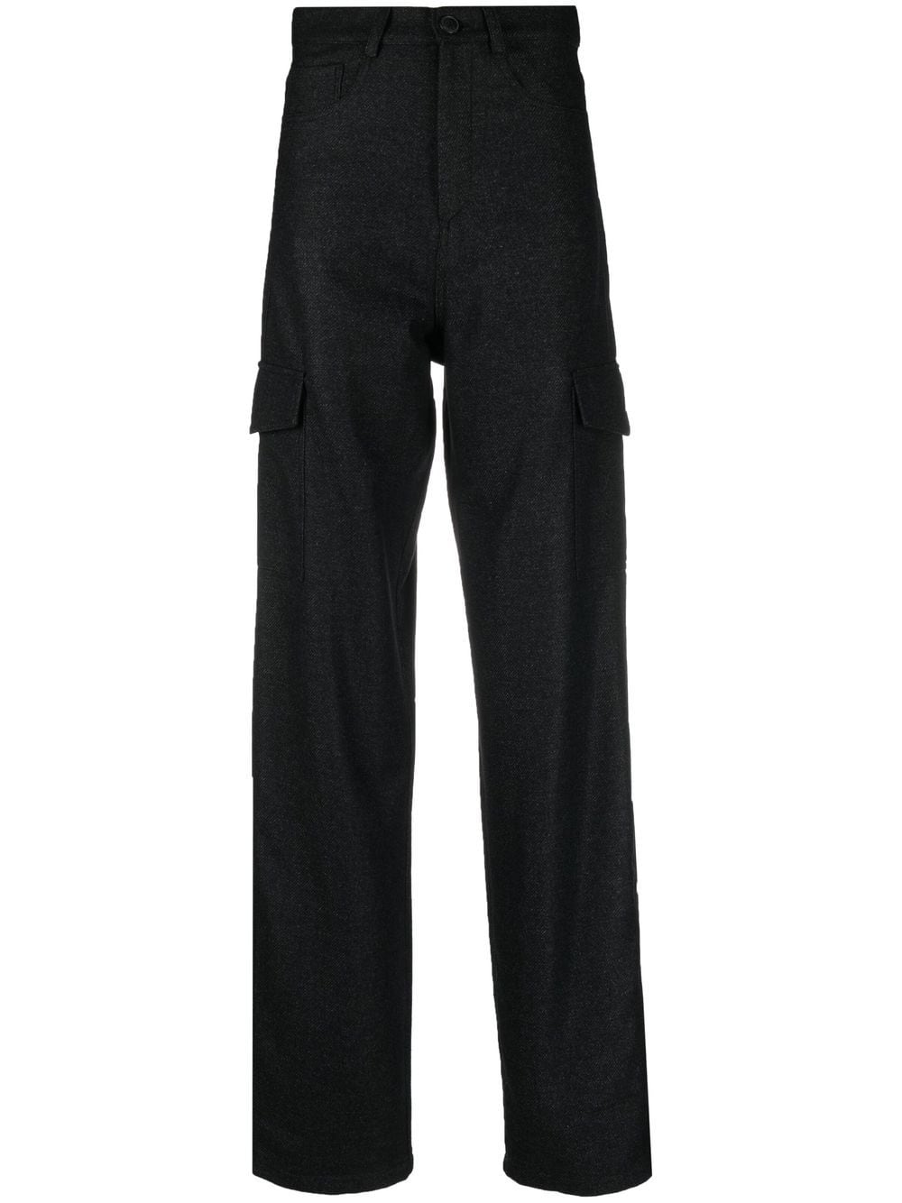 DEPENDANCE straight-leg tailored trousers - Black von DEPENDANCE