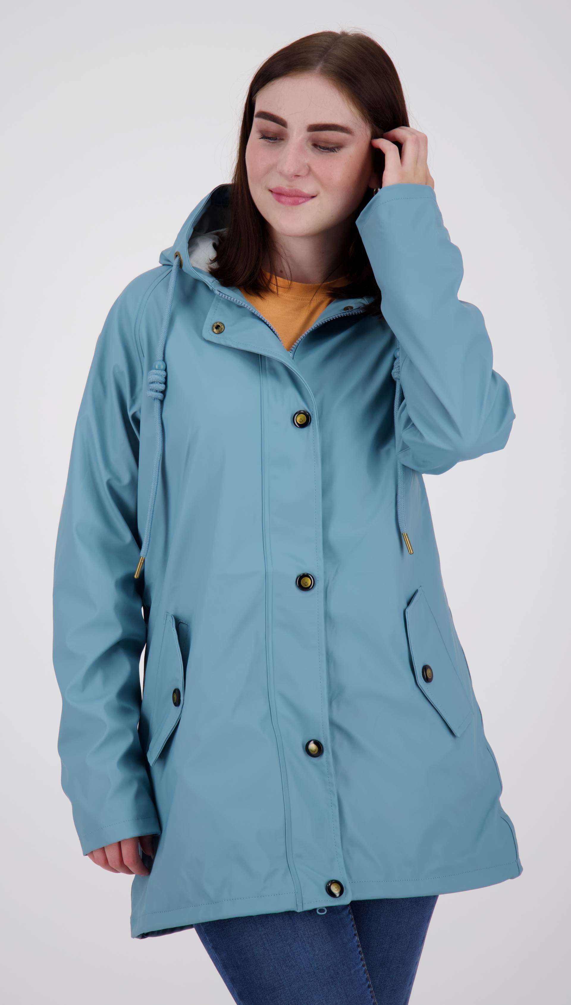 DEPROC Active Regenjacke »Friesennerz ANKERGLUT HVN«, auch in Grossen Grössen erhältlich DEPROC Active Regenjacke »Friesennerz ANKERGLUT HVN«, auch in Grossen Grössen erhältlich von DEPROC Active