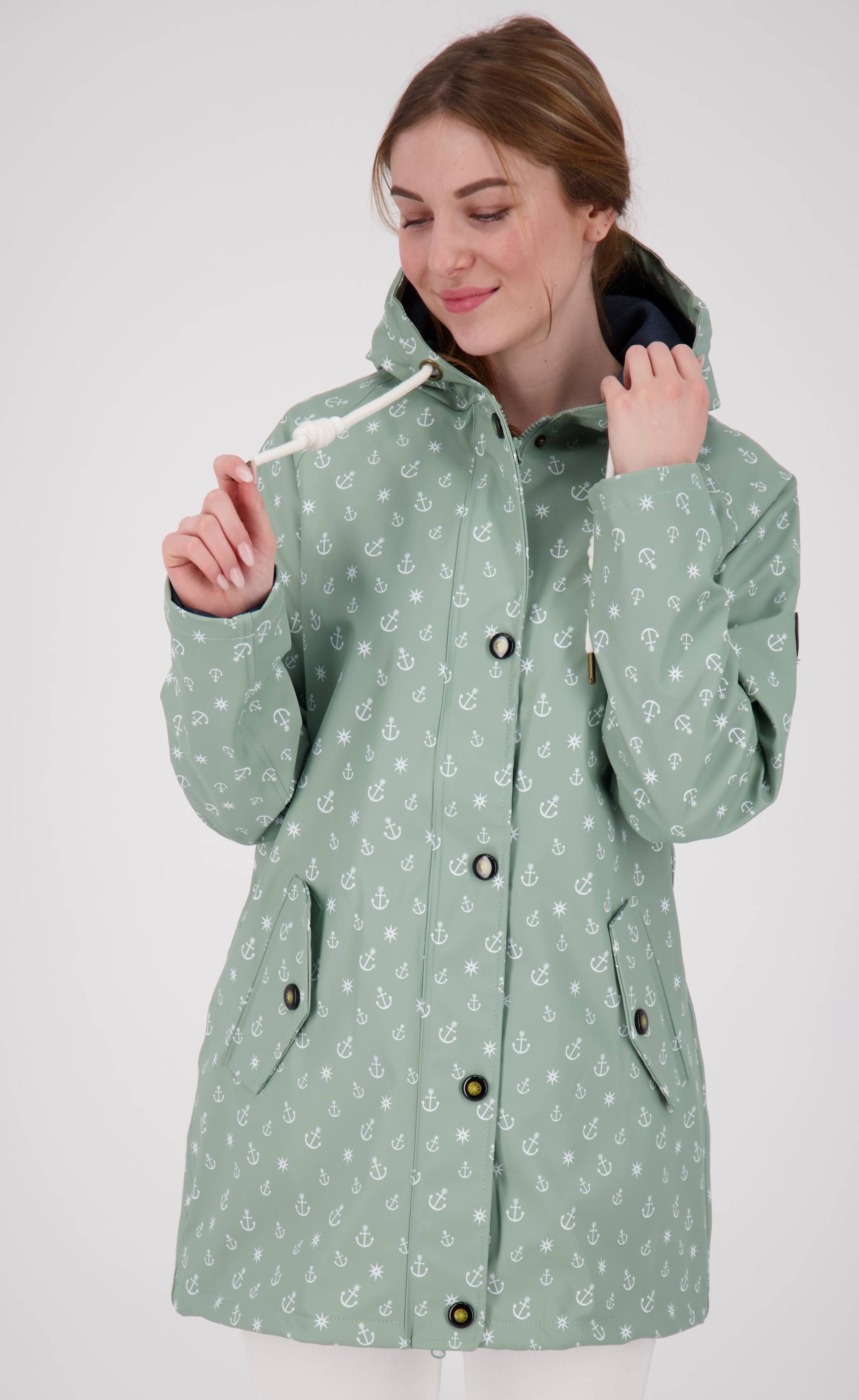 DEPROC Active Regenjacke »Friesennerz HALIFAX ANCHOR WOMEN«, auch in Grossen Grössen erhältlich DEPROC Active Regenjacke »Friesennerz HALIFAX ANCHOR WOMEN«, auch in Grossen Grössen erhältlich von DEPROC Active