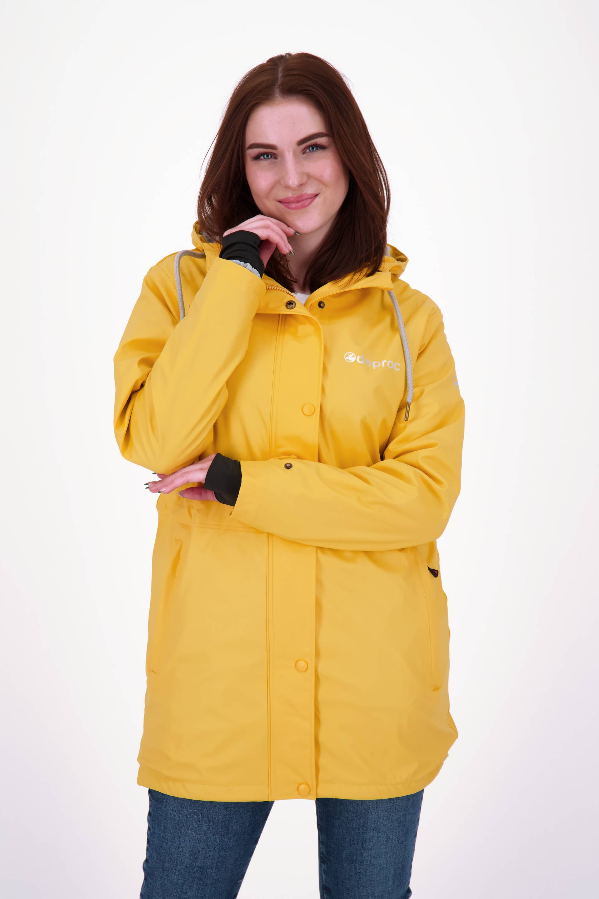 DEPROC Active Regenjacke »Friesennerz NEW ELLESMERE«, auch in Grossen Grössen erhältlich DEPROC Active Regenjacke »Friesennerz NEW ELLESMERE«, auch in Grossen Grössen erhältlich von DEPROC Active