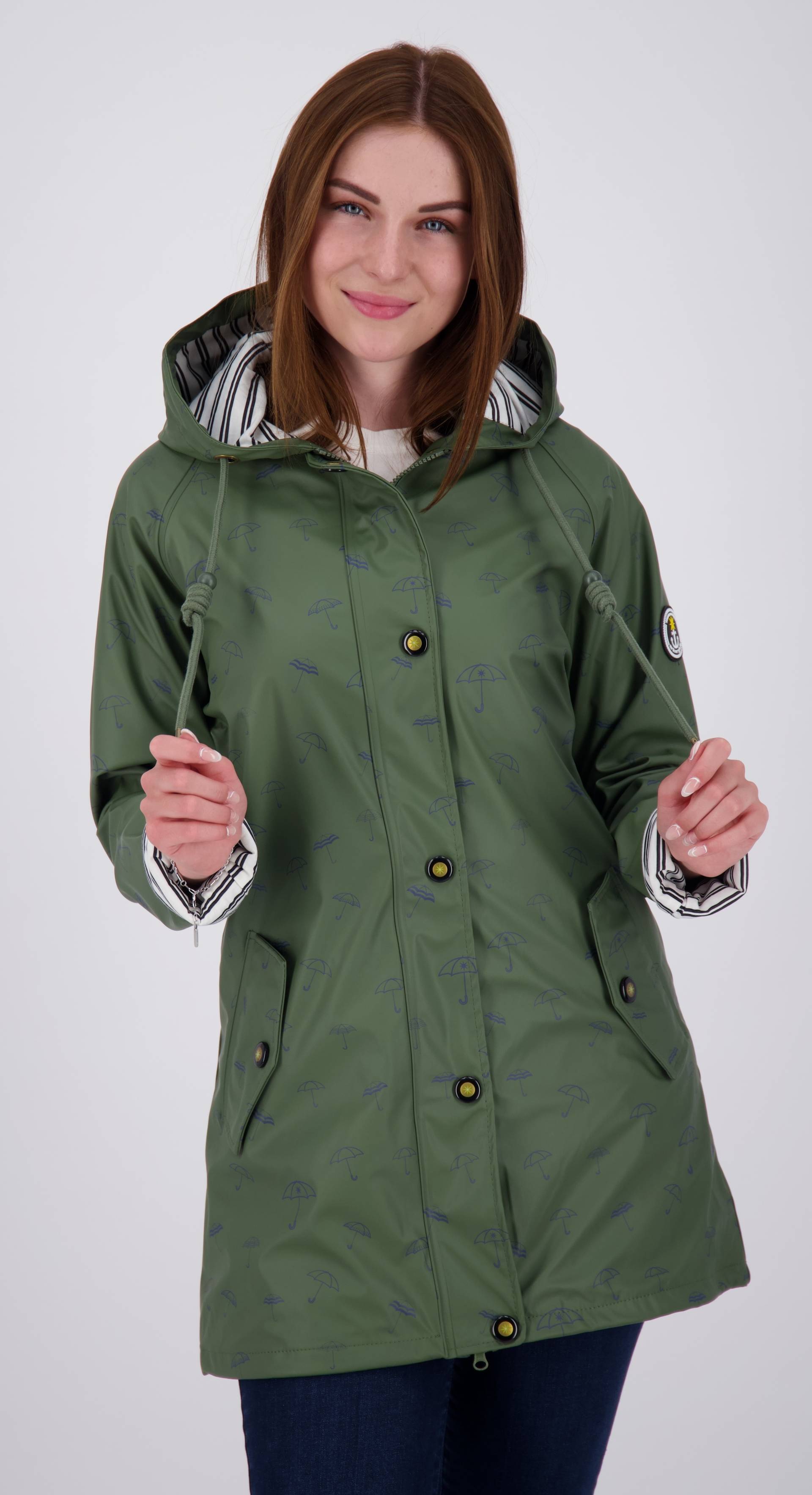 DEPROC Active Regenjacke »Friesennerz WIZZARD PEAK WOMEN UMBR« von DEPROC Active