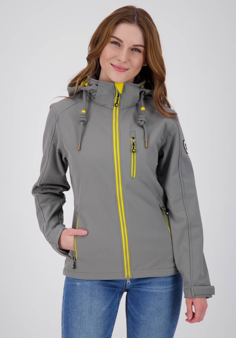 DEPROC Active Softshelljacke »ankerglutfreude WMN«, mit abnehmbarer Kapuze von DEPROC Active