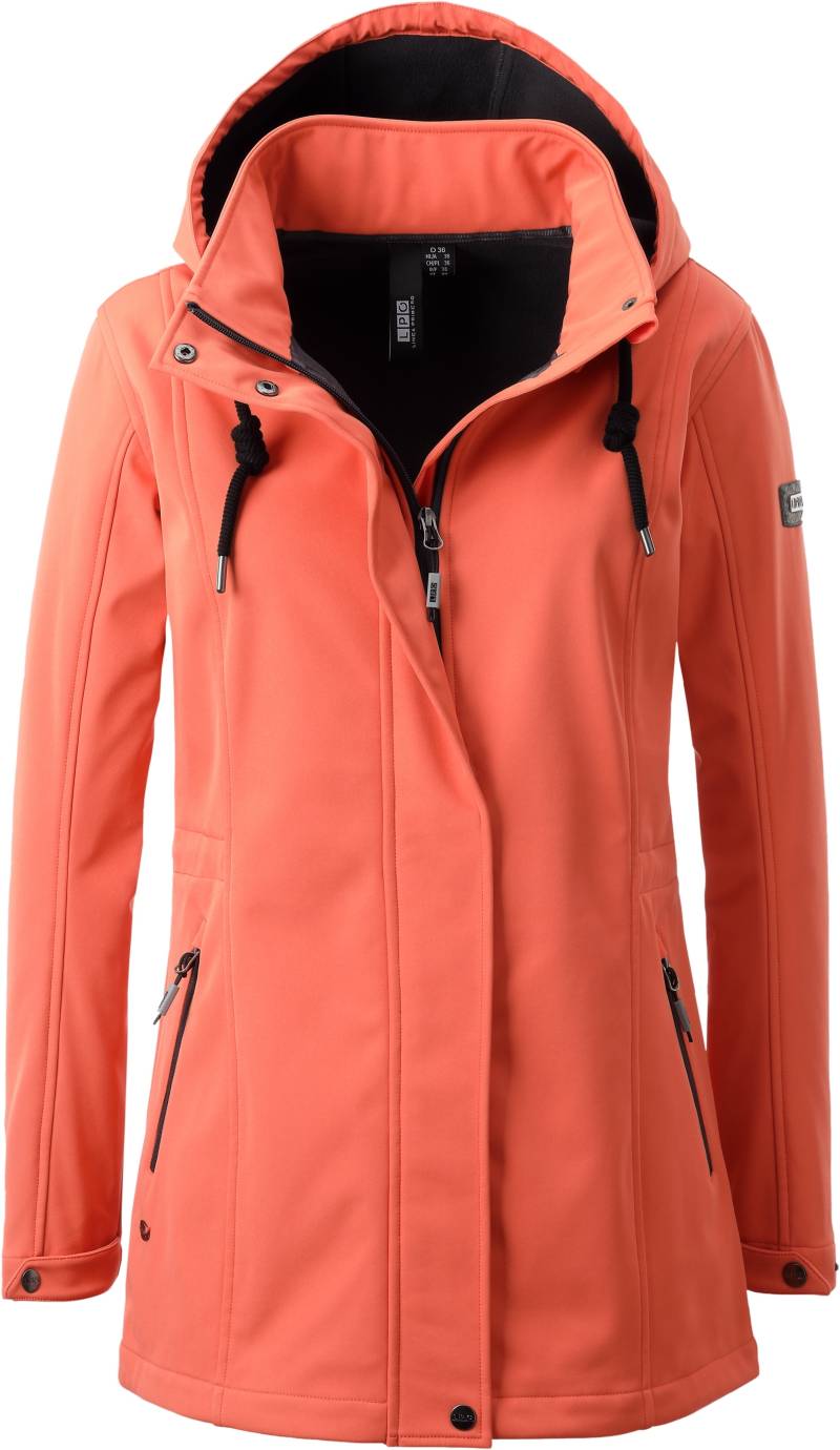 DEPROC Active Softshelljacke »WILKIE PEAK WOMEN«, mit abnehmbarer Kapuze von DEPROC Active
