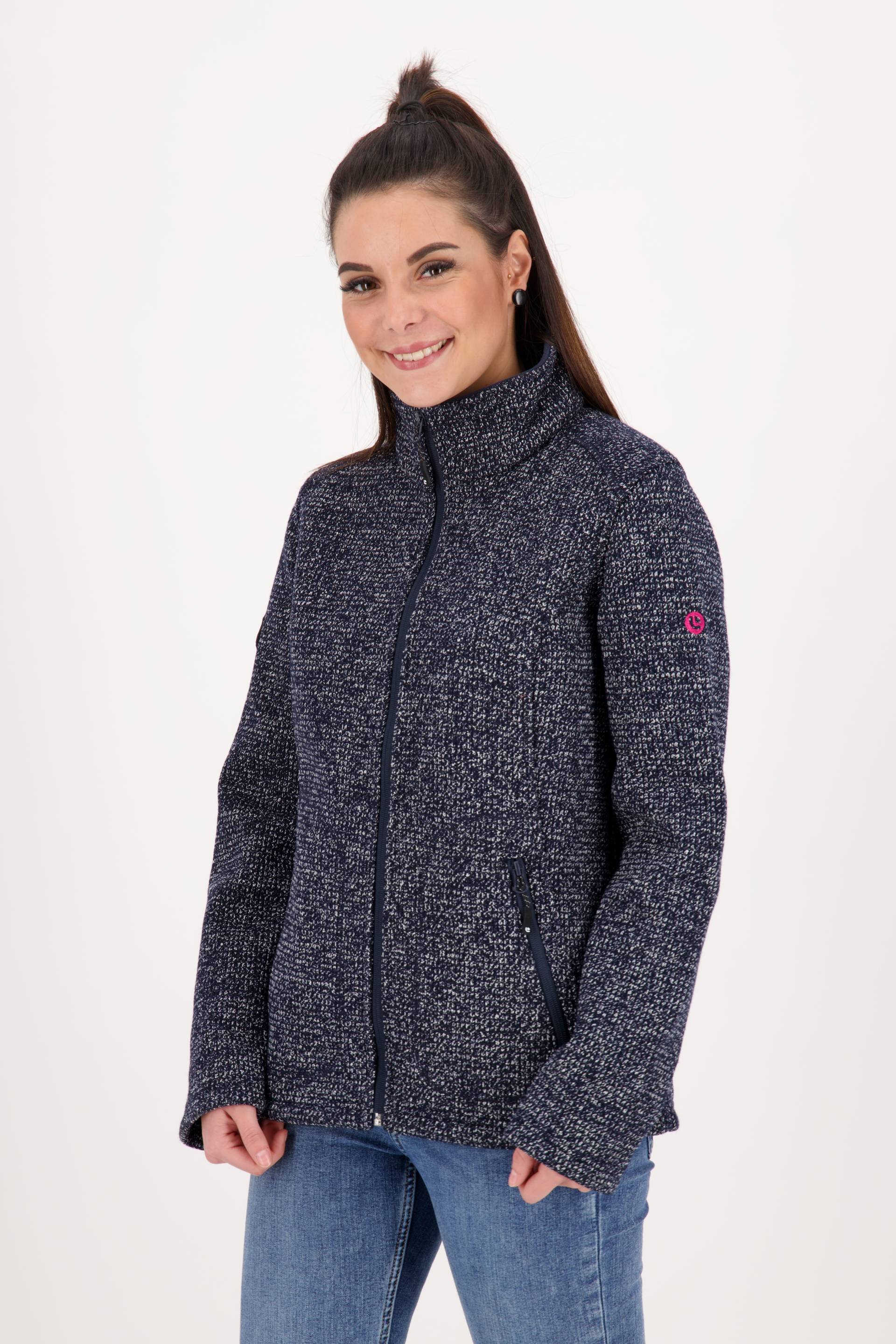 DEPROC Active Strickfleecejacke »KITTOBE LAKE WOMEN«, Kontrastreissverschluss DEPROC Active Strickfleecejacke »KITTOBE LAKE WOMEN«, Kontrastreissverschluss von DEPROC Active