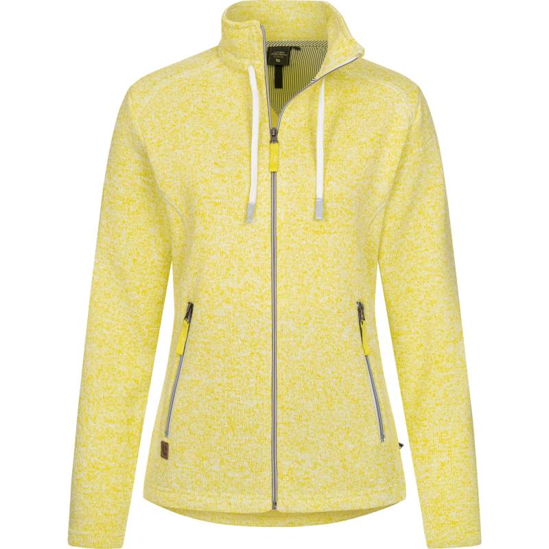 DEPROC Active Strickfleecejacke »LUVERNE WOMEN«, Kontrastreissverschluss von DEPROC Active