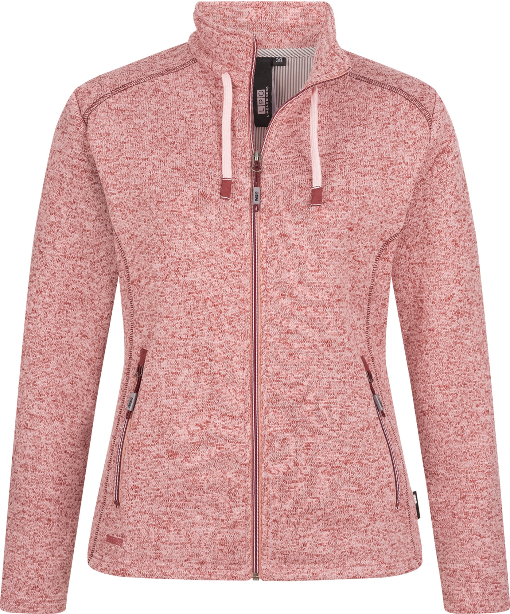 DEPROC Active Strickfleecejacke »LUVERNE WOMEN«, Kontrastreissverschluss von DEPROC Active