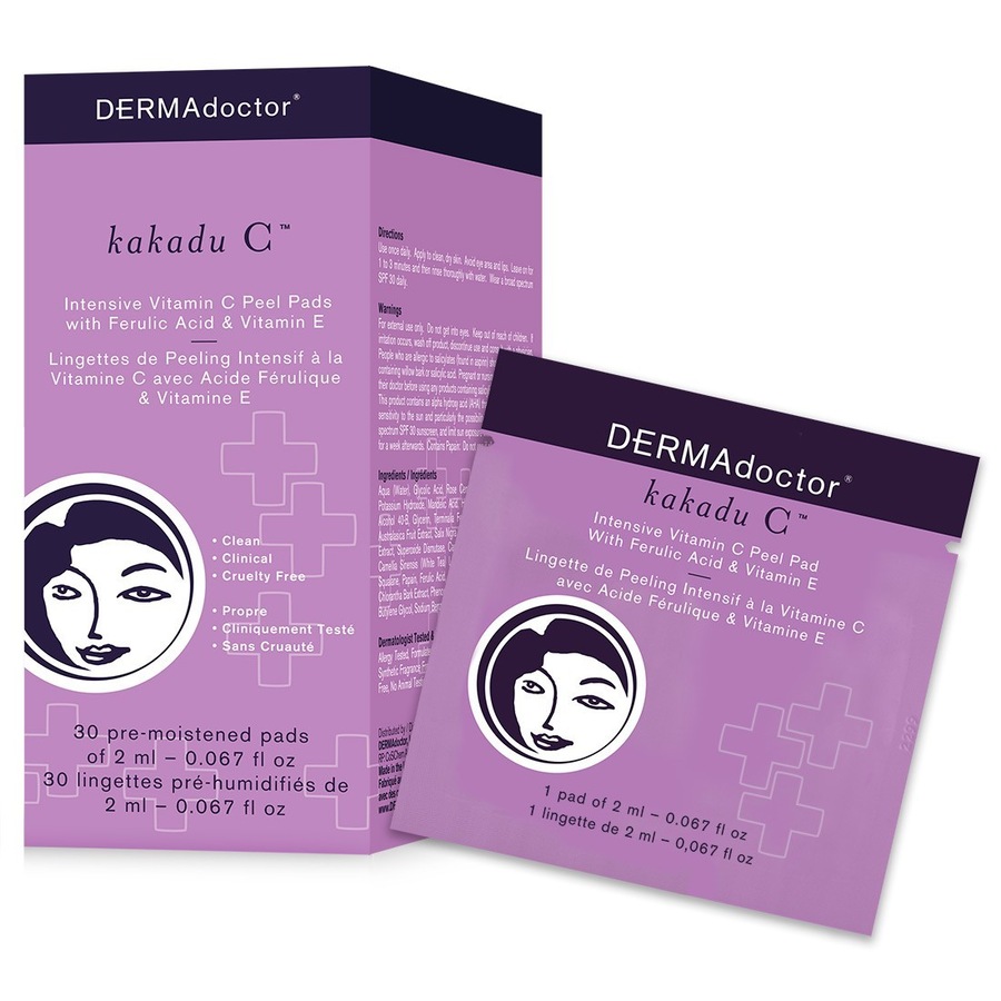 DERMAdoctor kakadu C DERMAdoctor kakadu C Vitamin C Peel Pad pflege_bei_pigmentflecken 2.0 ml DERMAdoctor kakadu C DERMAdoctor kakadu C Vitamin C Peel Pad pflege_bei_pigmentflecken 2.0 ml von DERMAdoctor