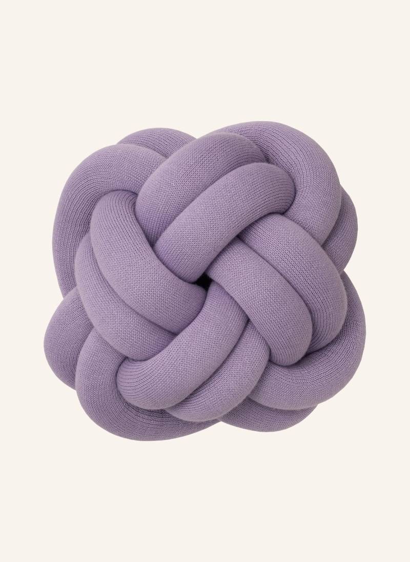 Design House Stockholm Dekokissen Knot lila von DESIGN HOUSE Stockholm