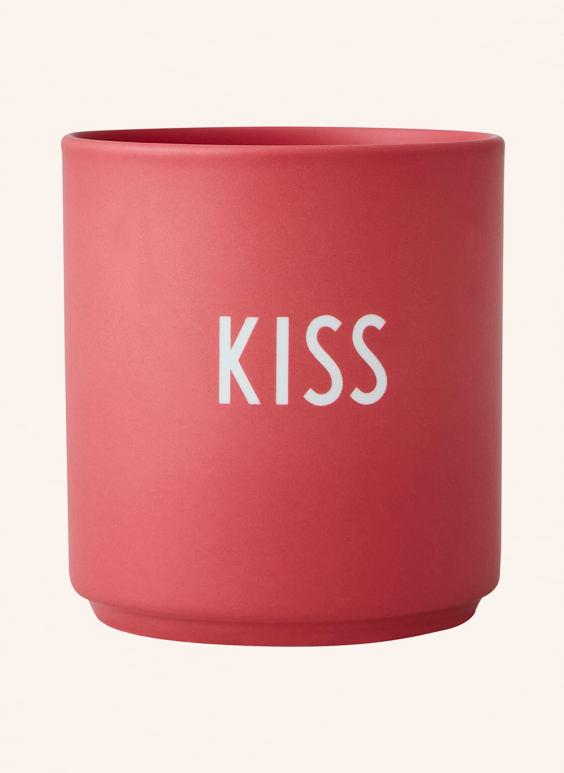 Design Letters Becher Kiss rot Design Letters Becher Kiss rot von DESIGN LETTERS