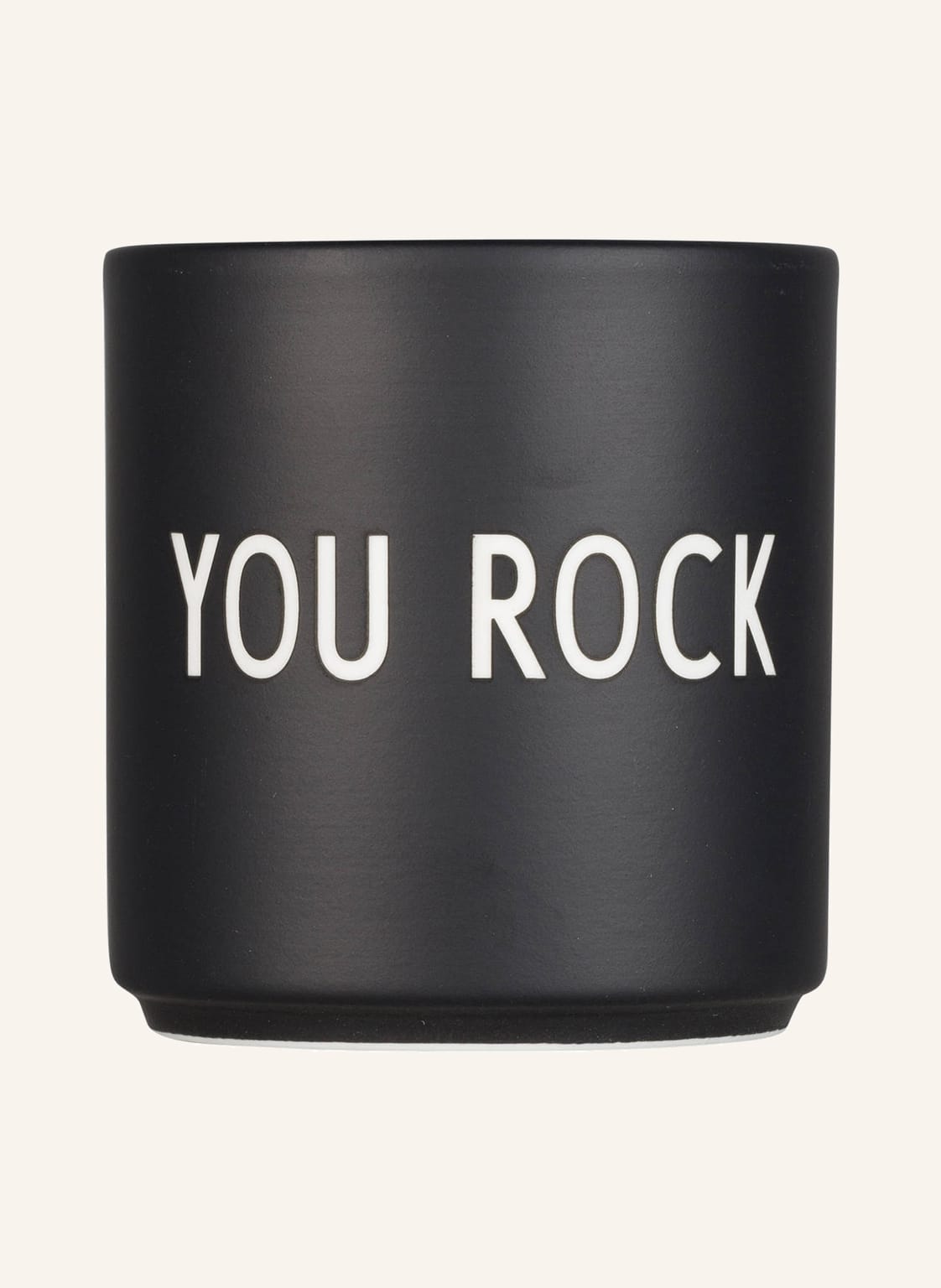 Design Letters Becher You Rock schwarz Design Letters Becher You Rock schwarz von DESIGN LETTERS