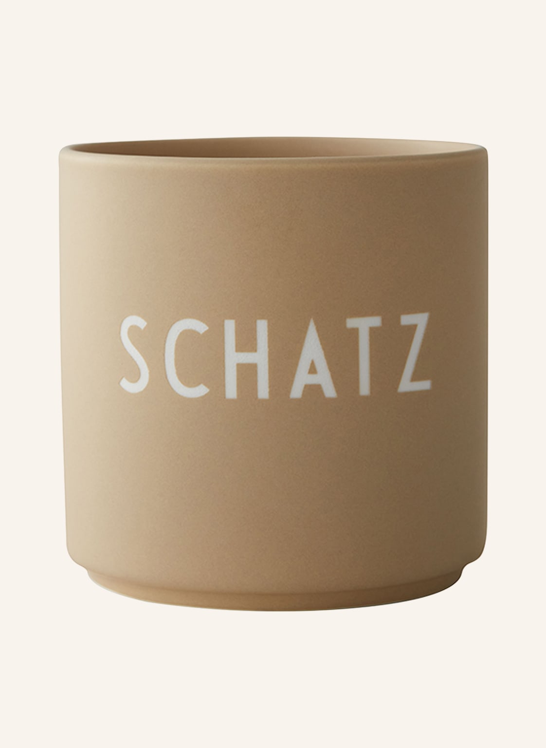 Design Letters Becher beige Design Letters Becher beige von DESIGN LETTERS