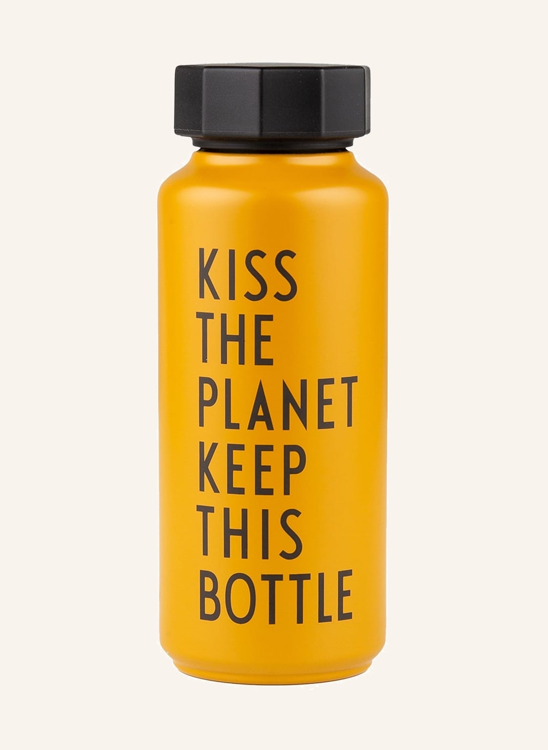 Design Letters Isolierflasche gelb von DESIGN LETTERS