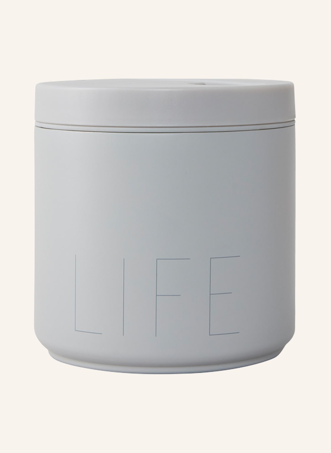 Design Letters Thermo-Lunchbox Life grau Design Letters Thermo-Lunchbox Life grau von DESIGN LETTERS