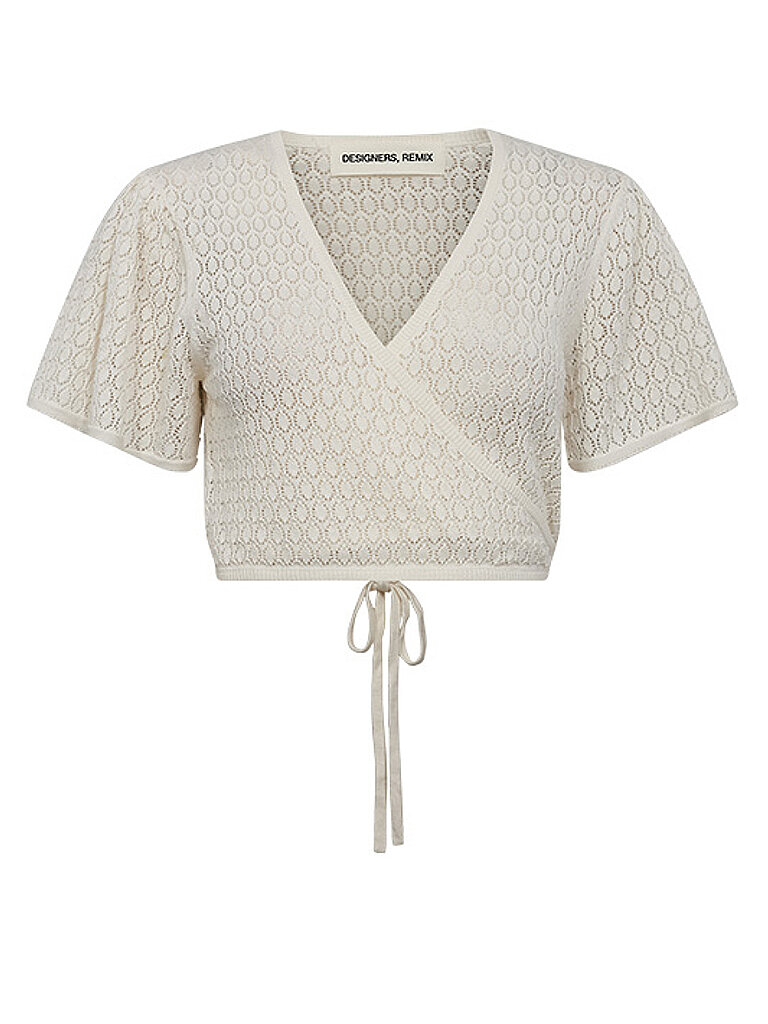 DESIGNERS REMIX Shirt TALIANA creme | S von DESIGNERS REMIX