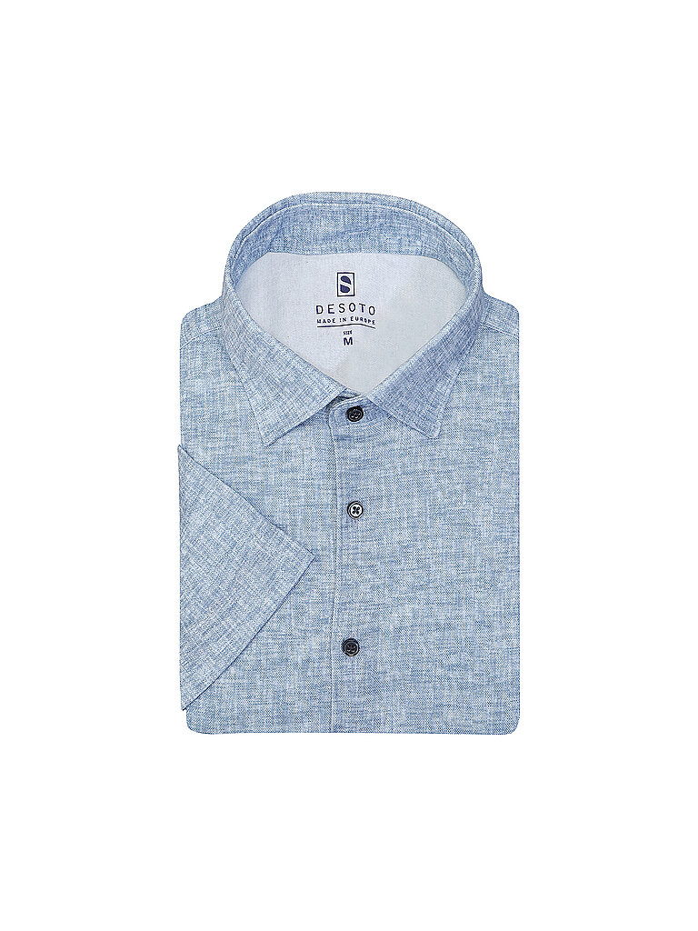 DESOTO Hemd Slim Fit  blau | XXL von DESOTO